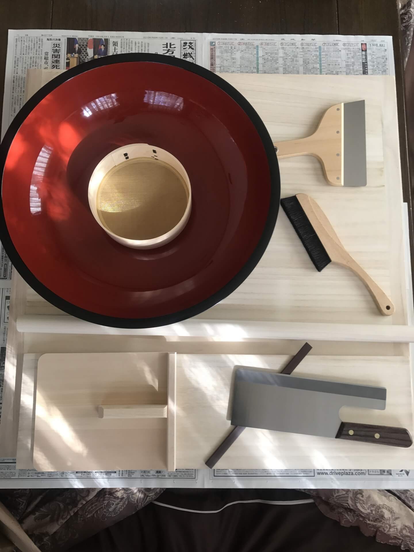 手打ちそばを始める前に揃えておきたい基本の道具