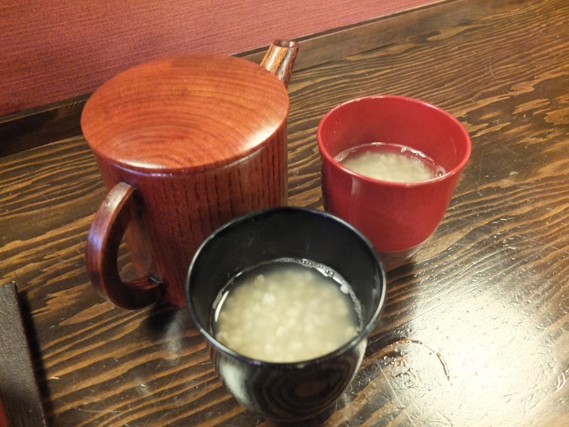 そば湯