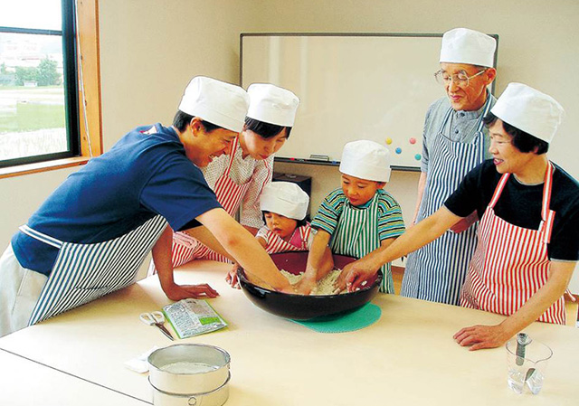 石臼挽 信州そば粉 そば打ち体験